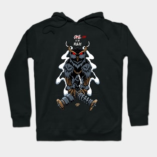 OWL - PAPAYA STREETART Hoodie